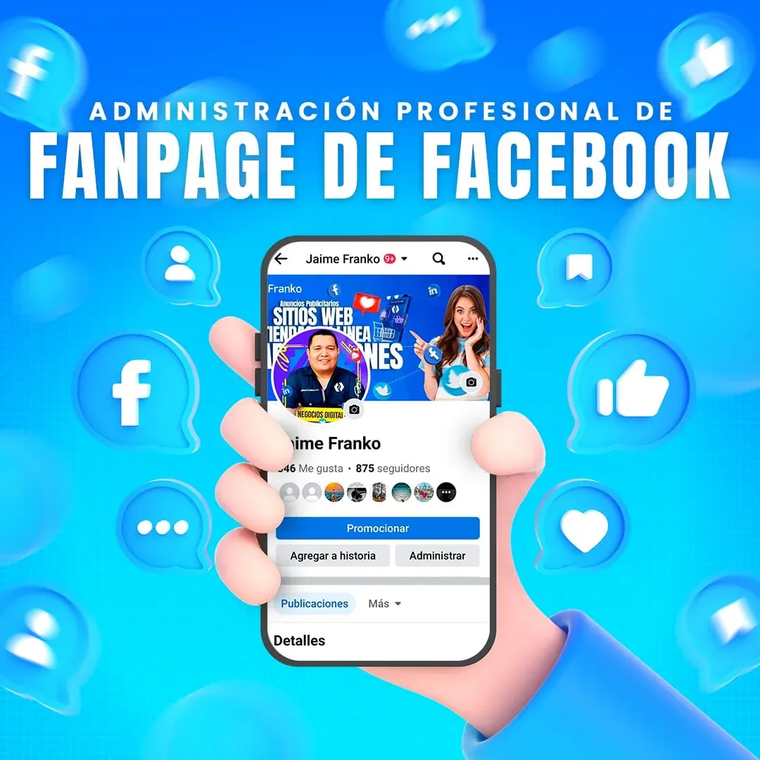 Administración de página de Facebook