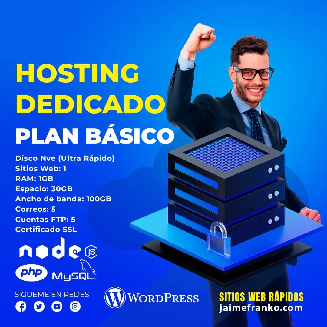 Hosting Básico Dedicado