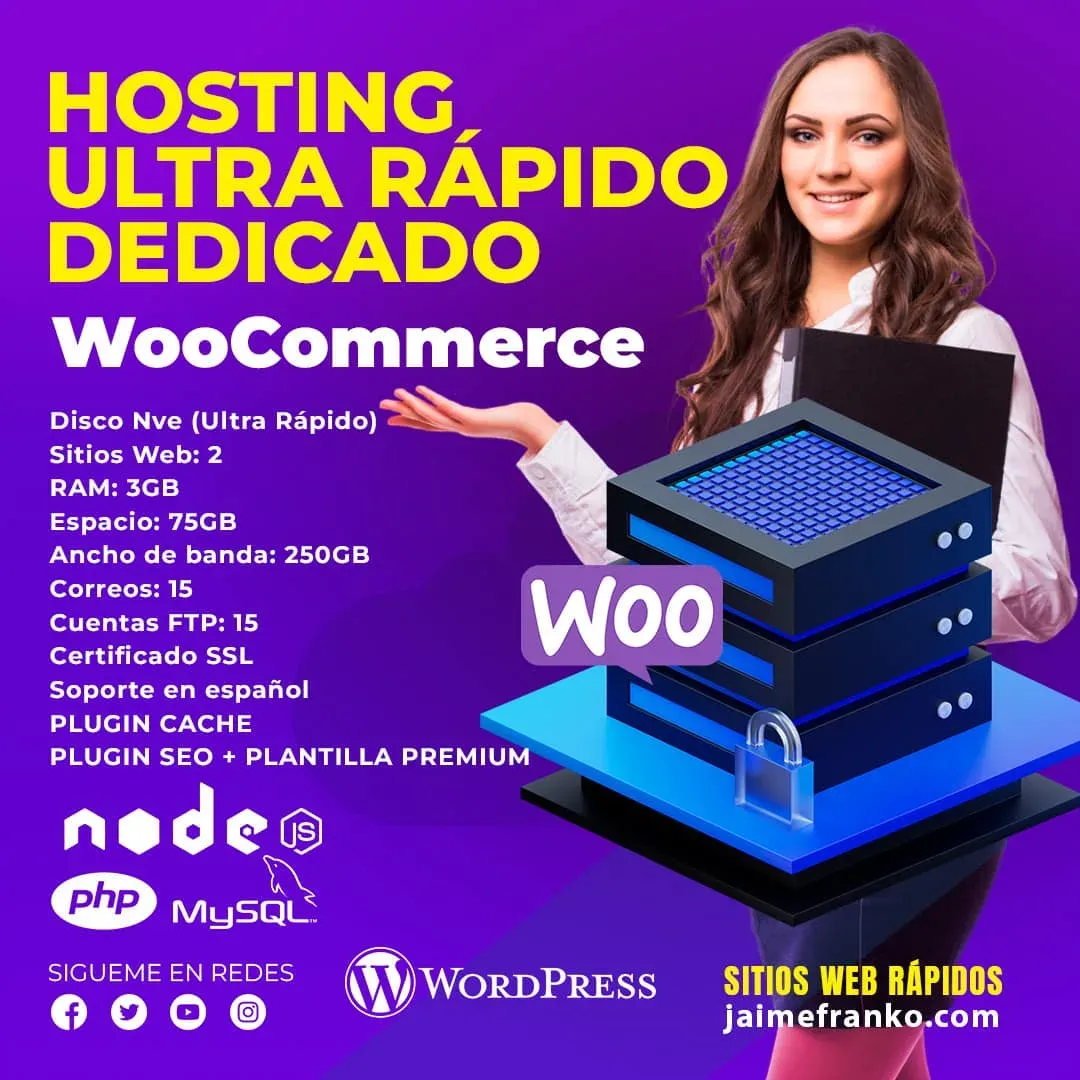 Hosting WooCommerce Dedicado