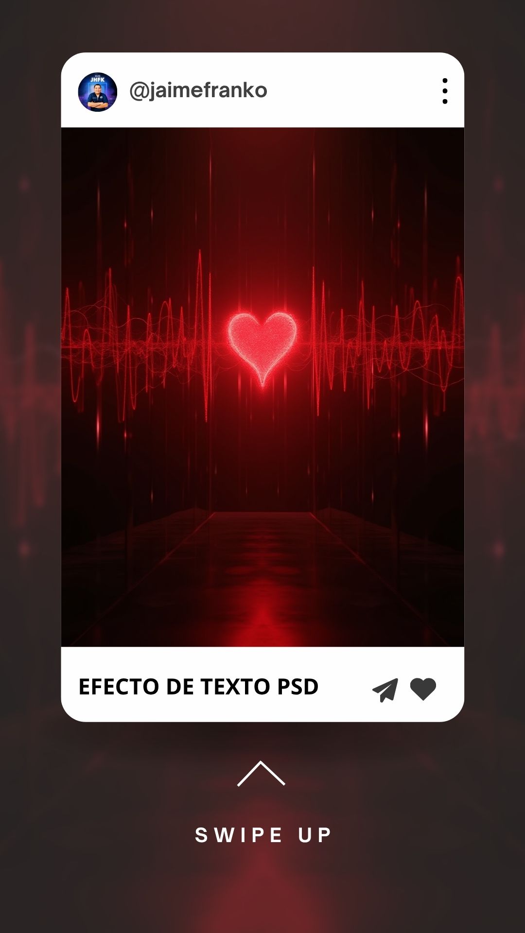 Corazón con latidos 