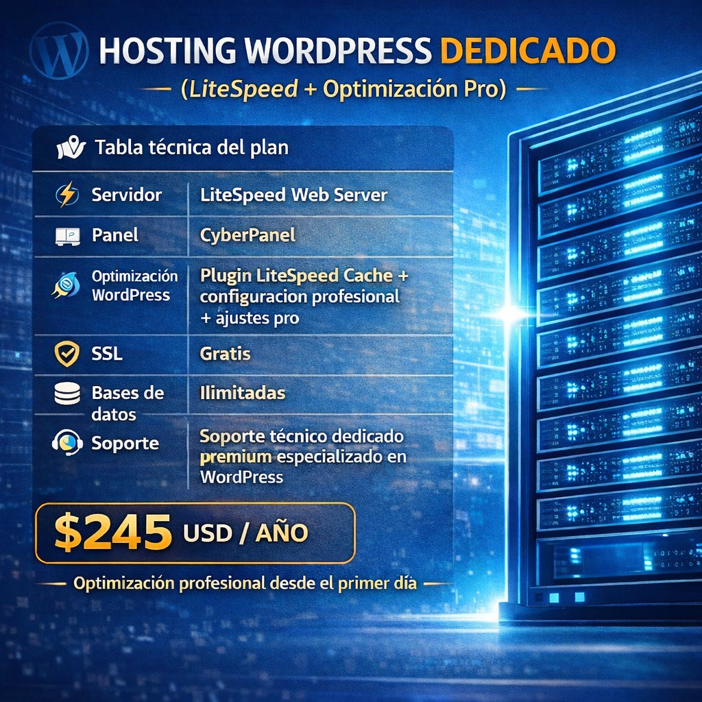 Hosting WordPress Dedicado