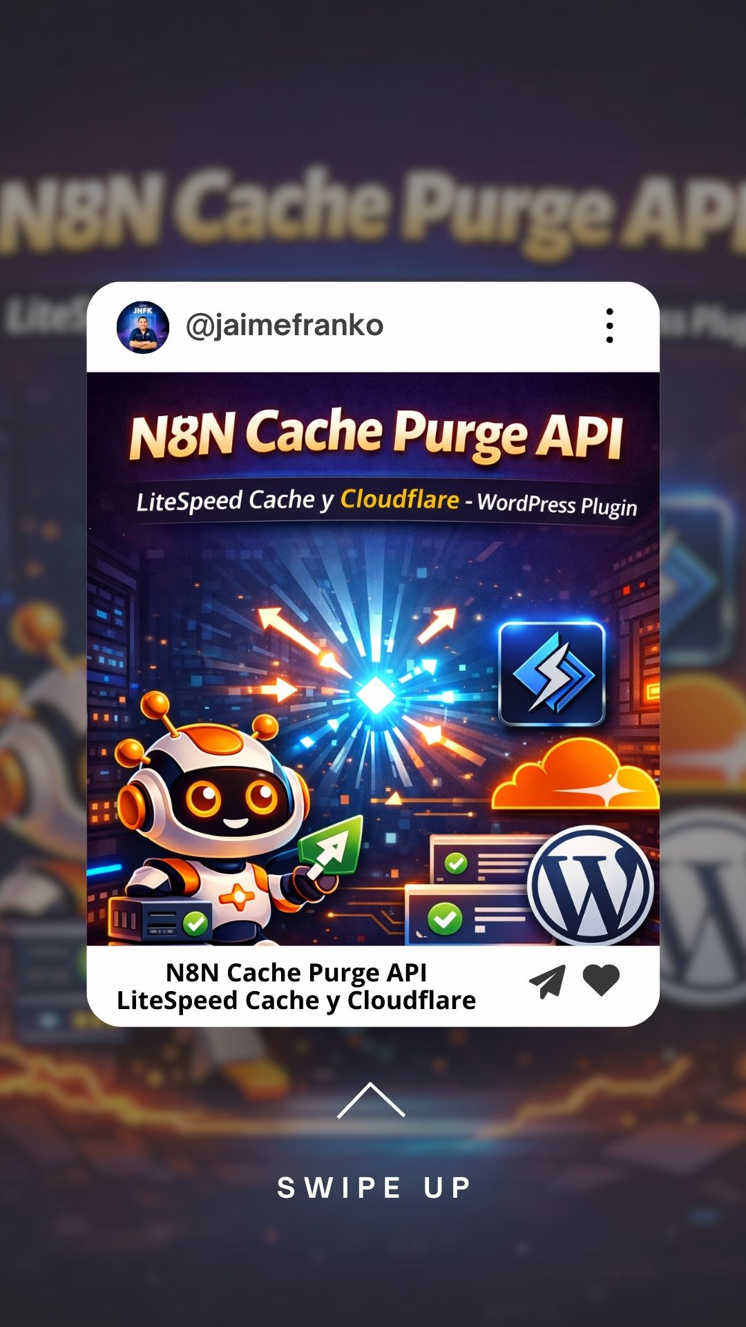 JF Cache Purge API – LiteSpeed + Cloudflare (Gratis)