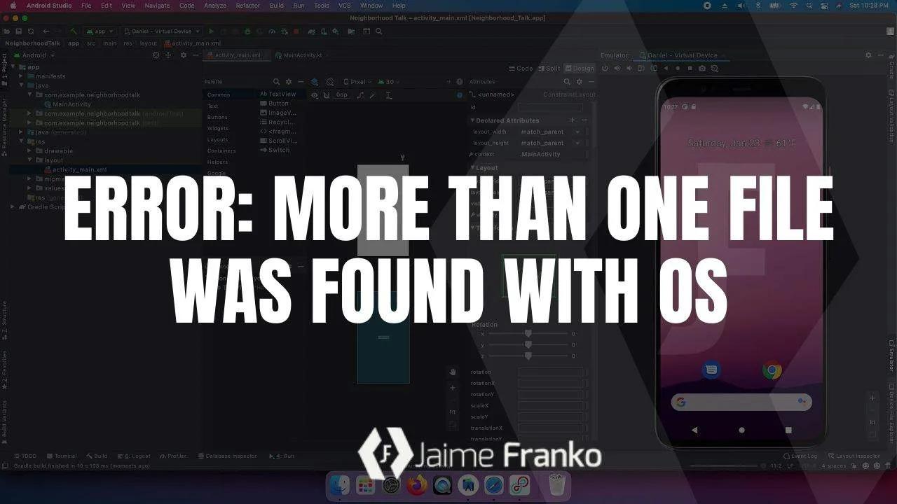 Error: More than one file was found with OS independent path META-INF/proguard/androidx-annotations.pro Solución