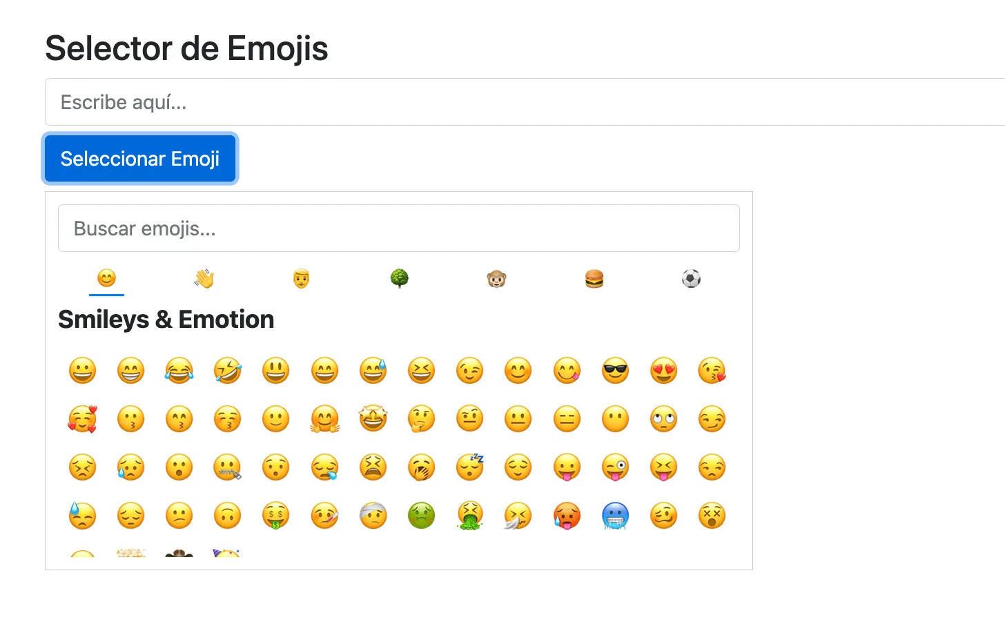 Simple Emojis JS: Integra emojis a tus desarrollos a la medida