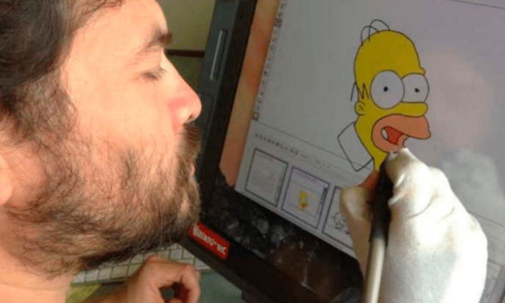 Conoce al ilustrador de Los Simpsons Edwin Aguilar