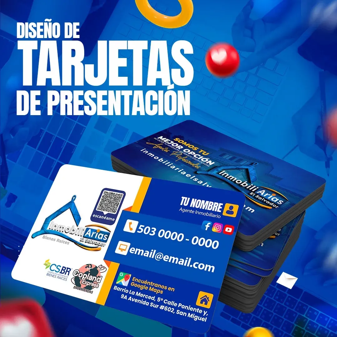 Diseño de Tarjetas de Presentación