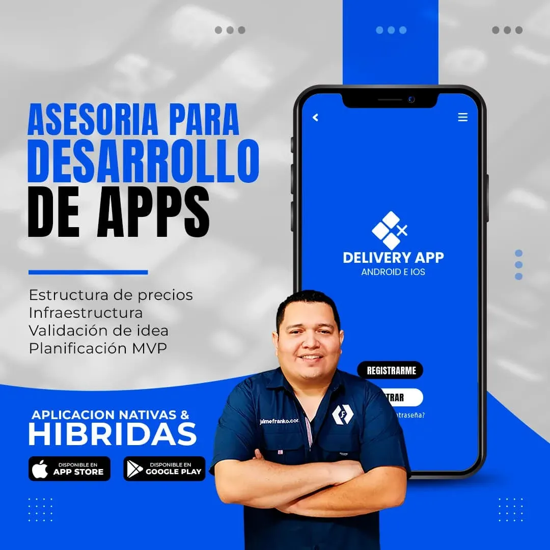 Asesoría para Desarrollo de Aplicación Móvil